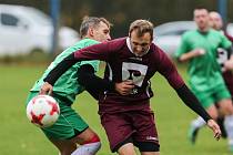 Utkuní I. B třídy mezi TJ Sklo Bohemia Antonínův Důl a  FC Slovan Havlíčkův Brod "C".