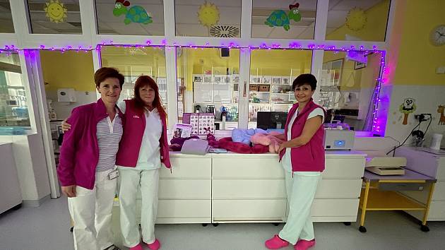 Jihlavská nemocnice se připojí ke světovému dni předčasně narozených dětí. Foto: poskytla Nemocnice Jihlava