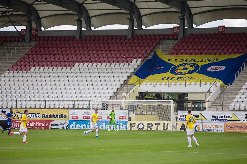 Fotbalové utkání 19. kola FNL mezi FC Vysočina Jihlava a FK Varnsdorf.