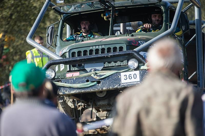 Trucktrial v Pístově u Jihlavy.