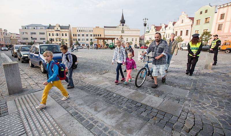 Policisté z Vysočiny hlídají přechody.