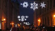 I v letošním roce je na jihlavském náměstí vánoční atmosféra.