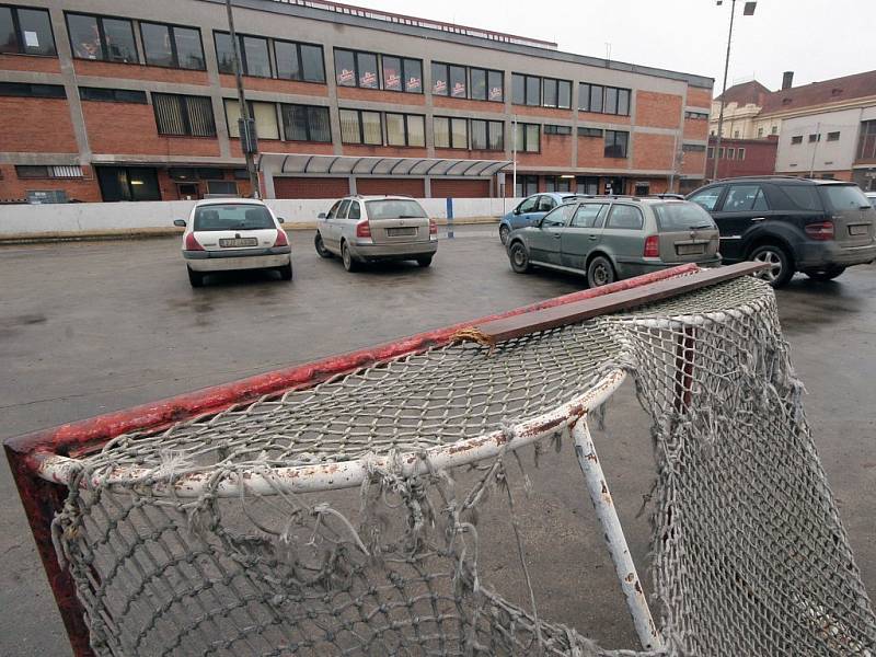 Horácký zimní stadion v Jihlavě.