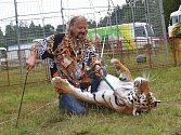 Cirkus, který navštíví v příštím týdnu Jihlavu, je známý svým principálem Jaromírem Joo a tygry.
