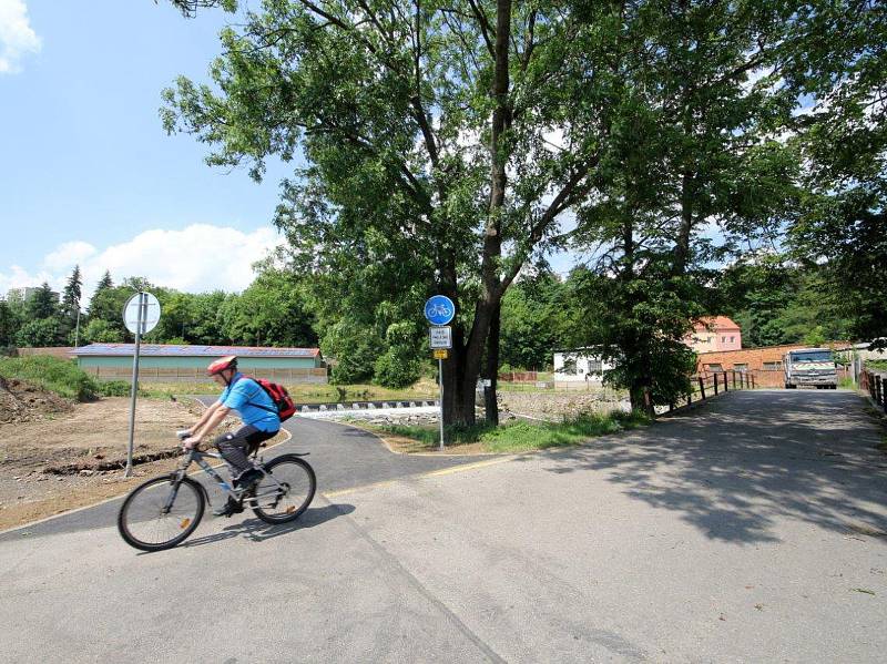 Povrch je vhodný i pro inline bruslaře.