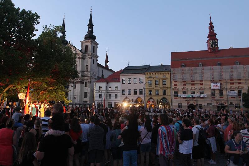 Jihlavští havíři vyráží z podzemí do ulic města po dvou letech.