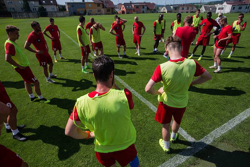 Trénink FC Vysočina Jihlava.