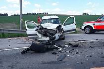 Dopravní nehoda u Vílance.