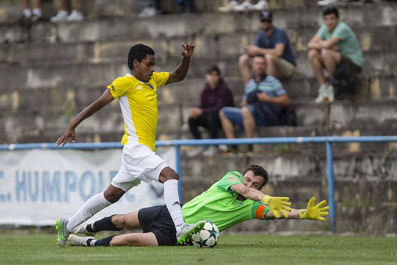 Úvodní kolo MOL Cupu mezi A.F.C. Humpolec a FC Vysočina Jihlava.