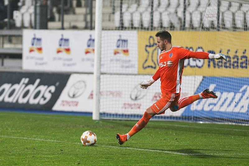 Utkání 15. kola Fotbalové národní ligy mezi FC Vysočina Jihlava a FK Ústí nad Labem.