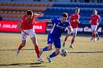 Vysočina Jihlava doma padla se Zbrojovkou Brno vysoko 0:3.