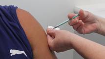 Zájem o očkování proti koronaviru byl v Jihlavě v červenci značný. Ilustrační foto. 