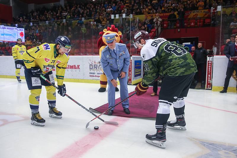 Utkání 22. kola Chance ligy mezi HC Dukla Jihlava a HC Slovan Ústí nad Labem.