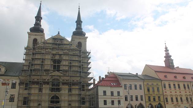 Kostel svatého Igáce z Loyoly by se měl opravovat  do podzimu příštího roku.