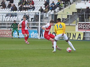 Fotbalisté Kroměříže hráli v Jihlavě 0:0.