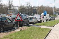 Doprava v Jihlavě a na dálnici D1 na Vysočině, ilustrační foto