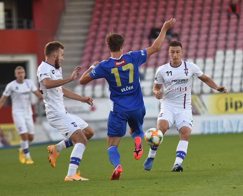 Utkání  FORTUNA:NÁRODNÍ LIGY FC Vysočina Jihlava - SK Líšeň.