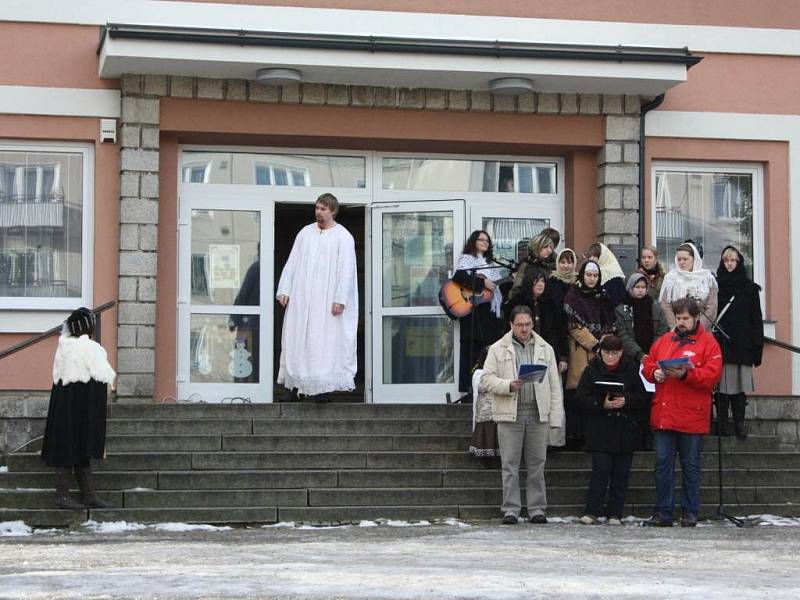 Živý betlém v Třešti