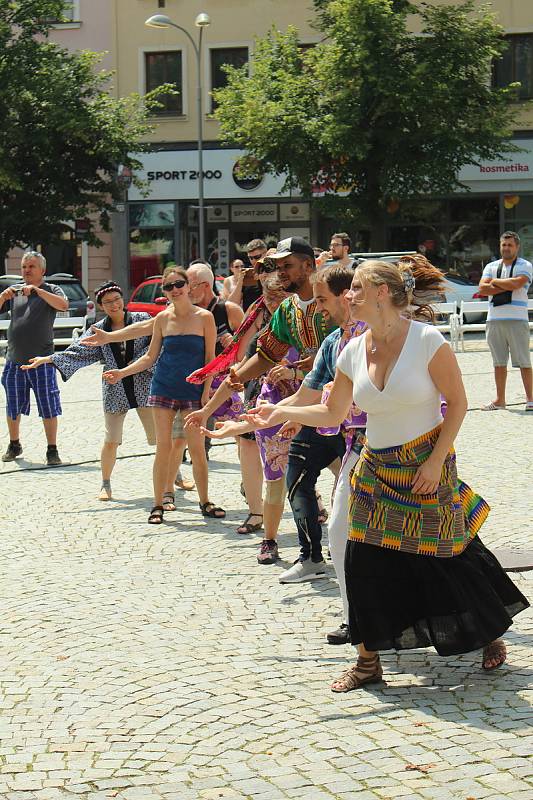 Multikulturní festival v Jihlavě v roce 2017.