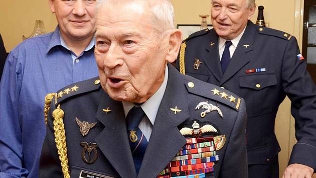 Válečný veterán Imrich Gablech nedávno oslavil sté narozeniny