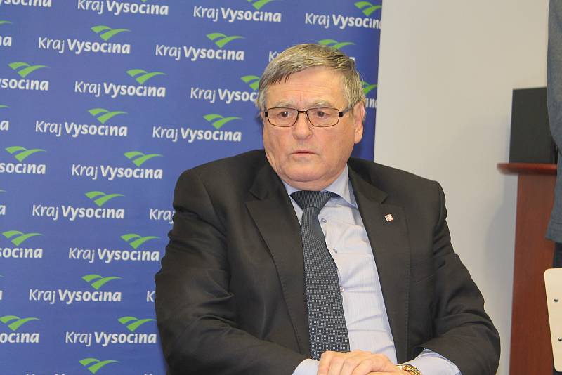 Hejtman Kraje Vysočina Jiří Běhounek (ČSSD).