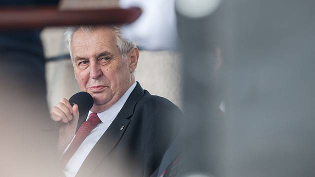 Český prezident Miloš Zeman 