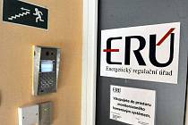 Na snímku je vstup do prostor dislokovaného pracoviště ERÚ v Ostravě.