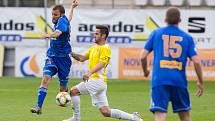 Fotbalové utkání 19. kola FNL mezi FC Vysočina Jihlava a FK Varnsdorf.