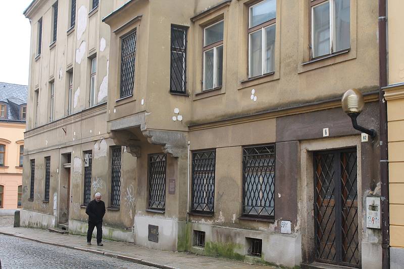 Část jihlavského magistrátu by se mohla přestěhovat už za dva roky, bude mít zrekonstruované domy na adrese U Mincovny 6 a 8.