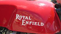 Motocykl Royal Enfield.