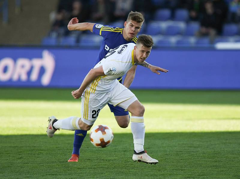 Zápas 24. kola první fotbalové ligy FC Vysočina Jihlava - FC Fastav Zlín.