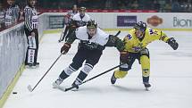 Utkání 22. kola Chance ligy mezi HC Dukla Jihlava a HC Slovan Ústí nad Labem.