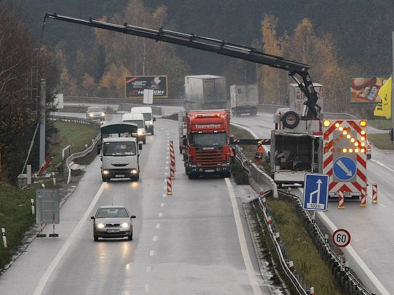 Stavba třetí jihlavské mýtné brány.