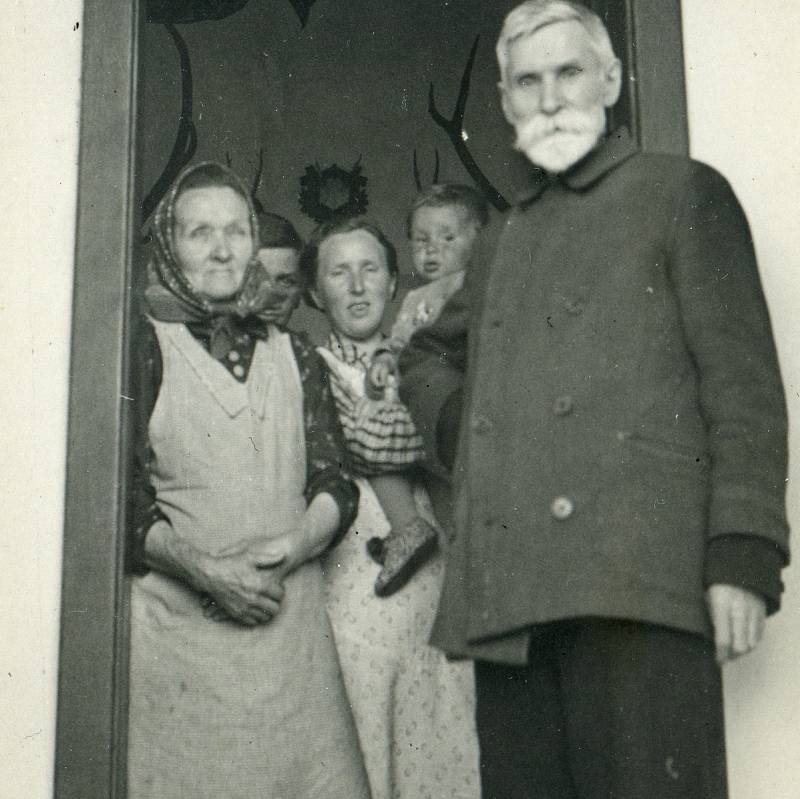 Josef Florian se svou ženou Františkou. Z archivu Karly Nixové.