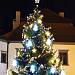 Vánoční strom v Pelhřimově.