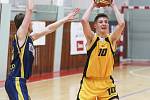 Utkání basketbalové 1. ligy mezi BC Vysočina a BK Opava B.