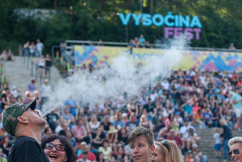 První den festivalu Vysočina fest.