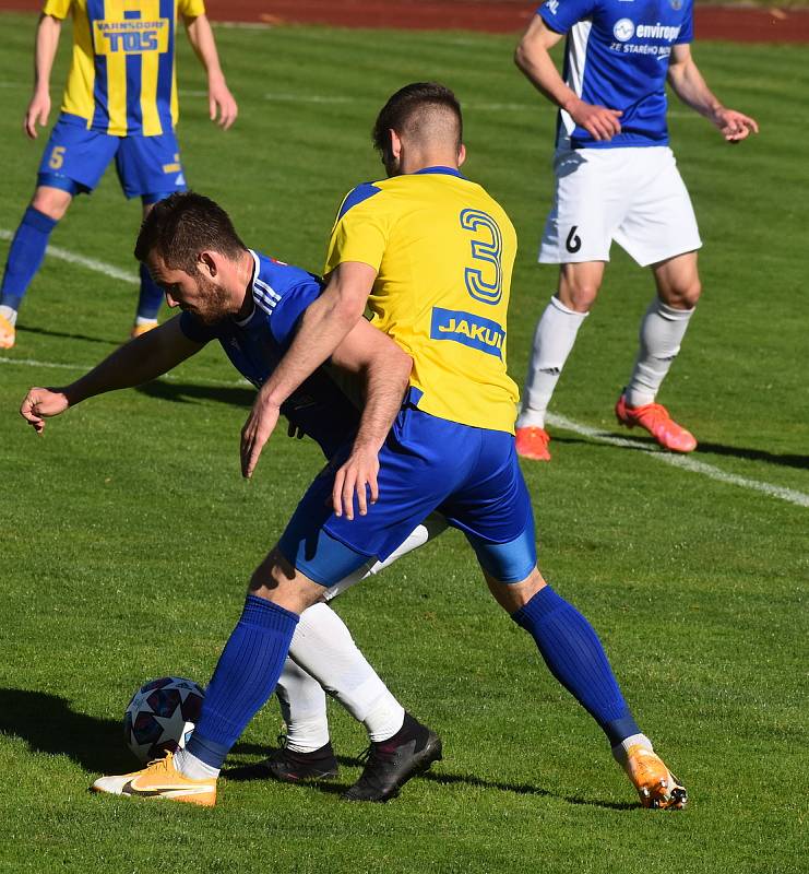 Utkání 22. kola FORTUNA:NÁRODNÍ LIGY mezi FK Varnsdorf a FC Vysočina Jihlava.