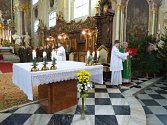 Svatohubertská mše se uskutečnila v premonstrátském kostele svatých Petra a Pavla v Nové Říši už podruhé.