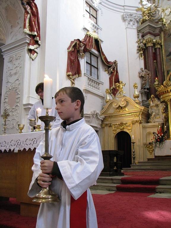 Děkanský chrám v Polné se stal slavnostně Národní kulturní památkou.