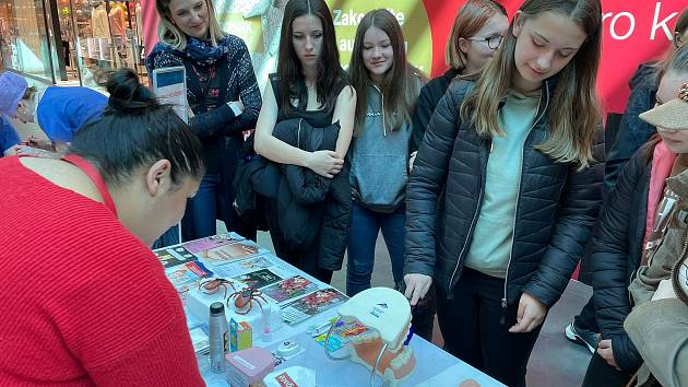 Pravidelný Den zdraví se přesunul z nemocnice do obchodního domu City Park v Jihlavě.