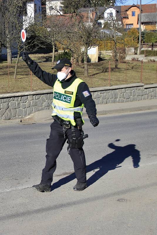 Policejní kontroly na Vysočině.