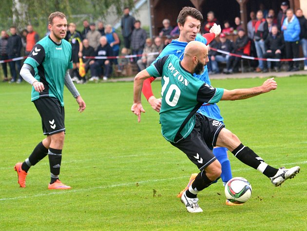 Fotbalisté Antonínova Dolu si premiérový podzim v krajské soutěže užili