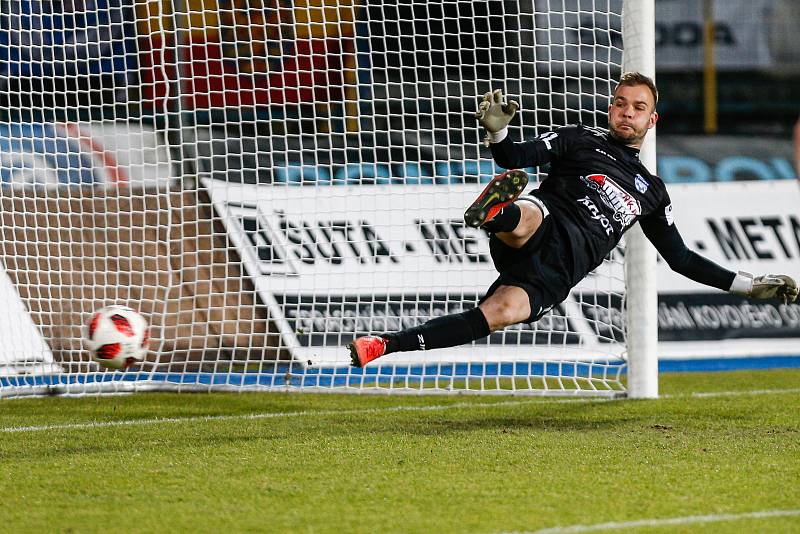 Utkání 17. kola FNL mezi FC Vysočina Jihlava a 1. SC Znojmo.