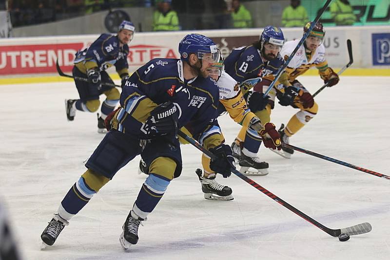 Čtvrtý zápas semifinále play off Kladno - Jihlava.