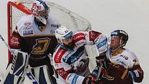 Utkání 45. kola hokejové extraligy: HC Dukla Jihlava - HC Dynamo Pardubice, 30. ledna 2018 v Jihlavě.