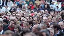 Triumfální pochod z opery Aida zahájil mezinárodní hudební festival v Jaroměřicích nad Rokytnou. Přijela i Montserrat Martí, operní pěvkyně a dcera hlavní hvězdy večera.