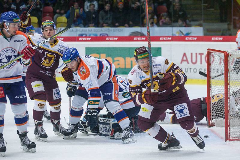 Druhý zápas play off mezi HC Dukla Jihlava a HC Stadion Litoměřice