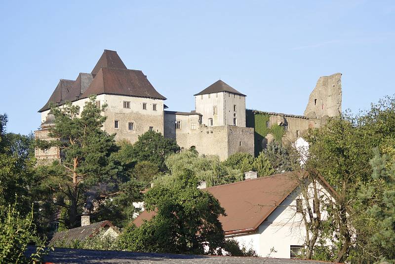 Hrad v Lipnici nad Sázavou.