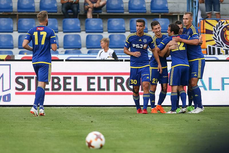 Zápas 2. kola Fortuna národní ligy mezi FC Vysočina Jihlava a FK Pardubice.